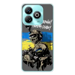 Чехлы с картинкой ЗСУ для ZTE Blade A75 (AlphaPrint) (Героям Слава)