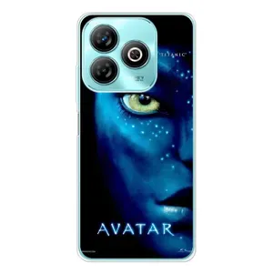 Чехлы с фильма АВАТАР для ZTE Blade A75 (AlphaPrint) (глаз Аватара)