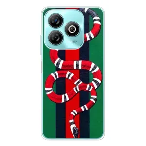 Чехлы ГУЧЧИ для Блейд А75 (AlphaPrint) (Gucci змия)