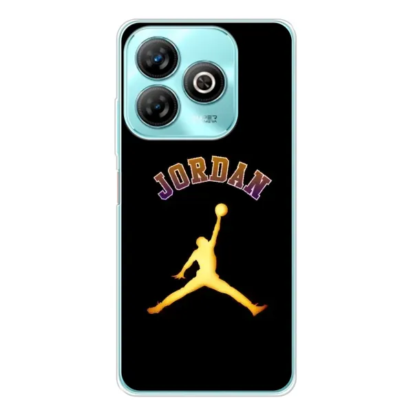 Чехол с принтом «Jordan Gold» для ZTE Blade A75 Чехол с принтом «Jordan Gold» для ZTE Blade A75