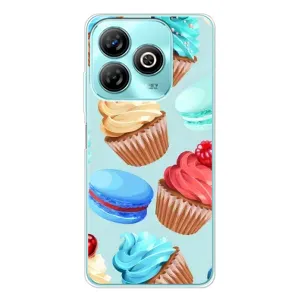 Чехлы с Фруктами для ZTE Blade A75 (VPrint) (Кексики)