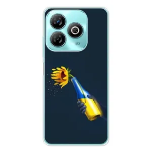 Чехол для Патриота Украины ZTE Blade A75 - (AlphaPrint) (Коктейль молотова)