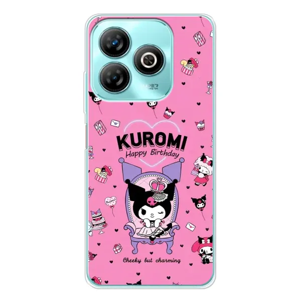 Чехол с принтом «KUROMI» для ZTE Blade A75