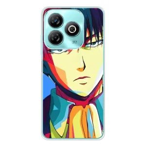 Чехлы Персонажи Аниме Наруто для ZTE Blade A75 (AlphaPrint) (Леви Аккерман)