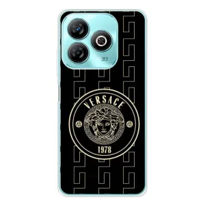 Чехлы VERSACE для Блейд А75 (PREMIUMPrint) (Лого Версаче)