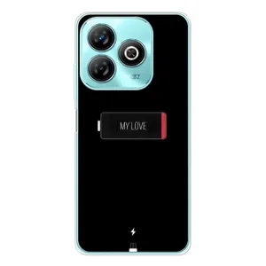 Чехлы для любимой на Блейд А75 (VPrint) (Love battery)