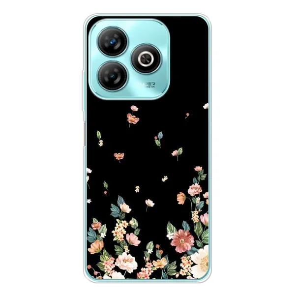 Чехол с принтом «Маленькие цветы» для ZTE Blade A75