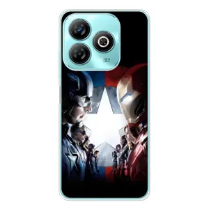 Чехлы с героями Марвел ZTE Blade A75 (VPrint) (Марвел стайл)