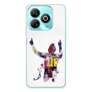Чехлы Месси для ZTE Blade A75 (AlphaPrint) (Messi Barca)