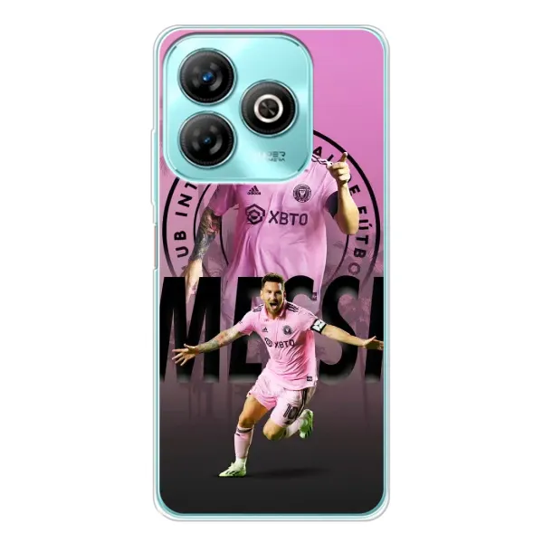 Чехол с принтом «Messi Miami» для ZTE Blade A75