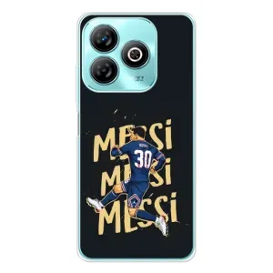 Чехлы для ZTE Blade A75 (Leo чемпион) (AlphaPrint) (Messi ПСЖ)