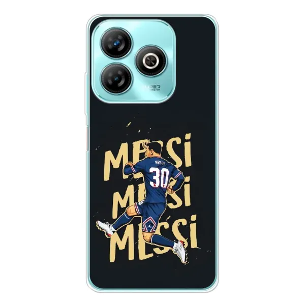 Чехол с принтом «Messi ПСЖ» для ZTE Blade A75