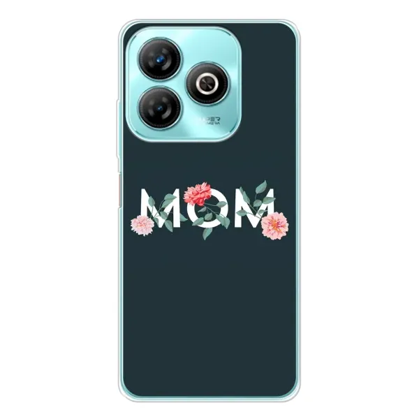 Чехол с принтом «Mom дизайн» для ZTE Blade A75