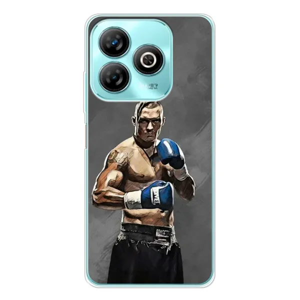 Чехол с принтом «Александр Усик» для ZTE Blade A75