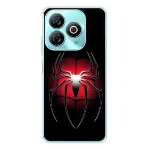 Чехол с человеком пауком для ZTE Blade A75 - (AlphaPrint) (Паук марвел)