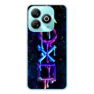 Чохол з принтом «Pleystation лого» для ZTE Blade A75