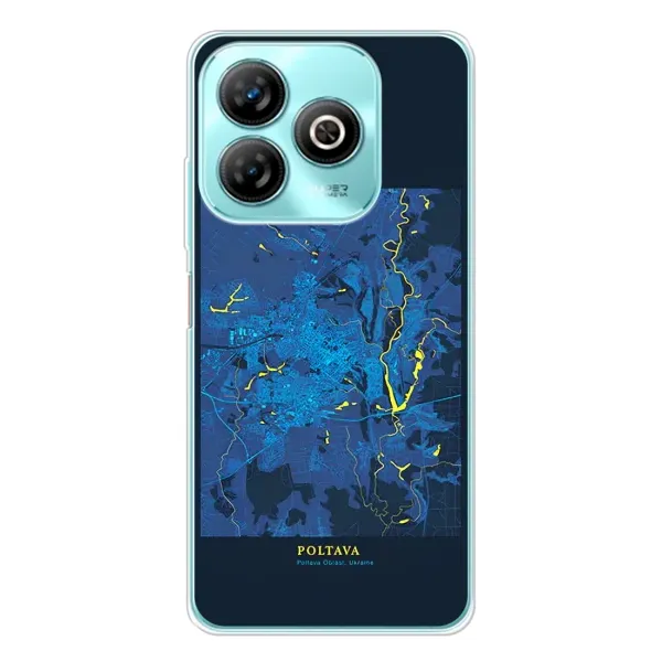 Чохол з принтом «Полтава» для ZTE Blade A75