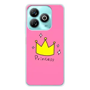 Чехол с картинкой (Стильные) для Блейд А75 - (AlphaPrint) (Princess)