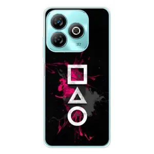 Чехол с принтом «Символы Игра кальмара» для ZTE Blade A75