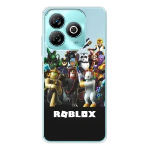 Чехлы с топовыми принтами для Блейд А75 (ROBLEX)