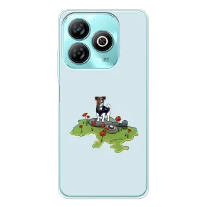 Чехлы с картинкой собаки Патрон для ZTE Blade A75 (AlphaPrint) (Сапер Пес)
