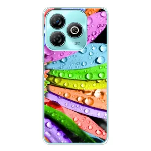 Чехлы (ART) Цветы на ZTE Blade A75 (VPrint) (Семицветик)