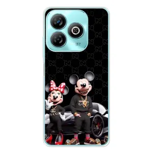 Чехол Disney Mouse ZTE Blade A75 (PREMIUMPrint) (Семья Маусов)