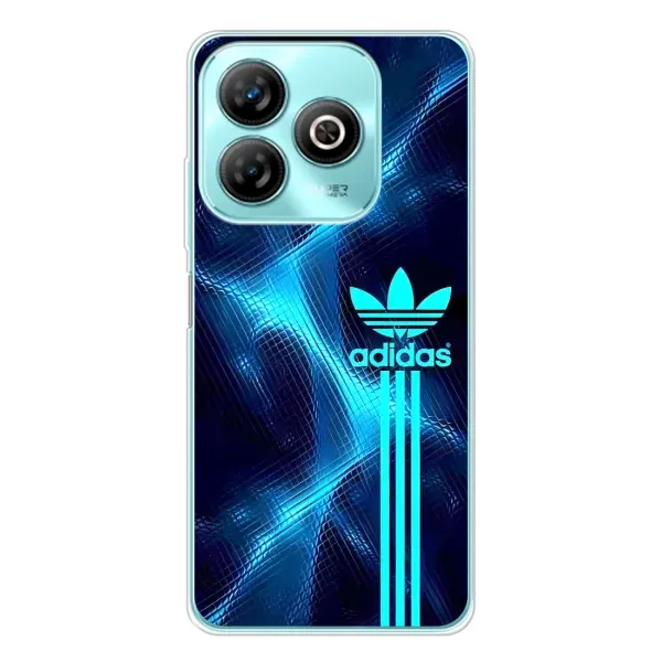 Чехол с принтом «Синий Адидас» для ZTE Blade A75 Чехол с принтом «Синий Адидас» для ZTE Blade A75
