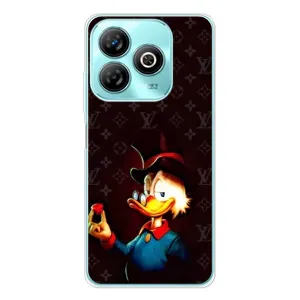 Чехлы для ZTE Blade A75 - Скрудж МакДак Louis Vuitton (PREMIUMPrint) (Скрудж с бриллиантом)