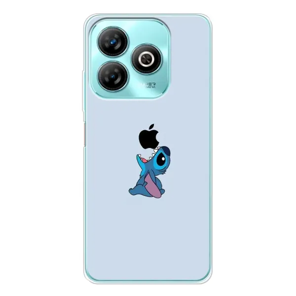 Чехол с принтом «Stitch apple» для ZTE Blade A75