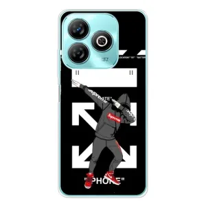 Чехол для ZTE Blade A75 с картинкой Supreme (AlphaPrint) (Суприм)
