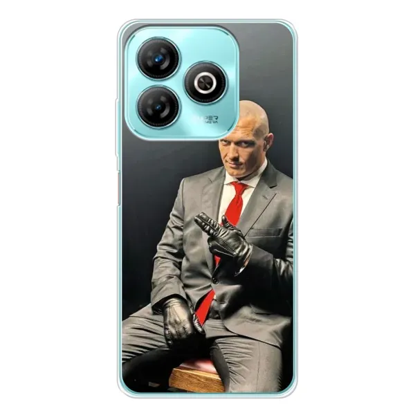 Чехол с принтом «Усик Hitman» для ZTE Blade A75