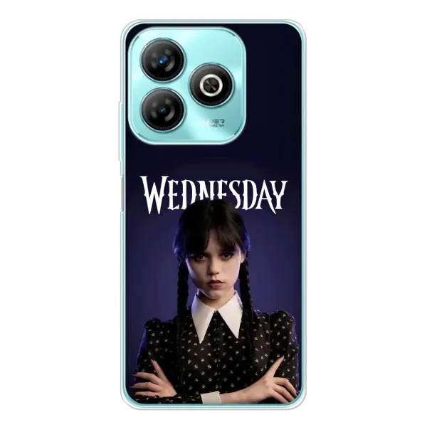 Чехол с принтом «Wednesday» для ZTE Blade A75