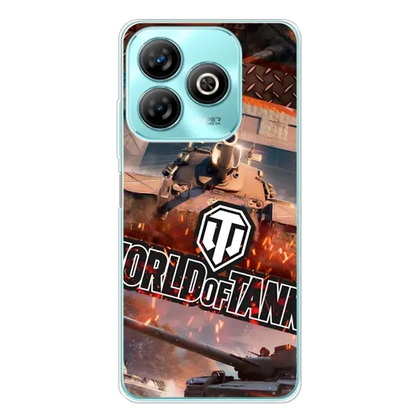 Чохол з принтом «World of Tanks» для ZTE Blade A75