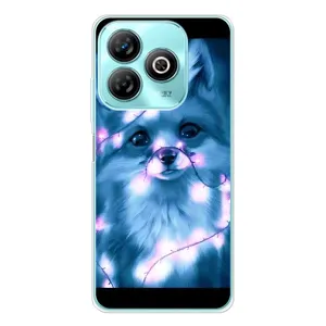 Чехлы с картинкой Лисички для ZTE Blade A75 (VPrint) (Яркая лисичка)