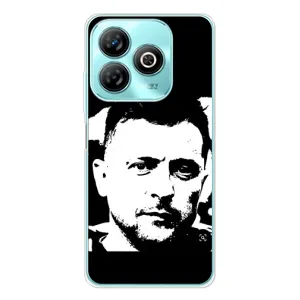 Чохол з принтом «Зеленский АРТ» для ZTE Blade A75