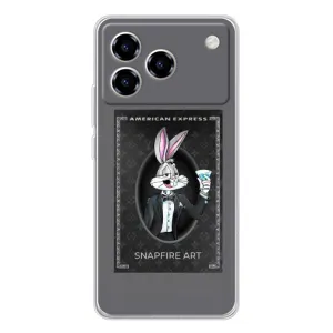 Чехол с принтом «Бакс Бани LV» для ZTE Blade A76