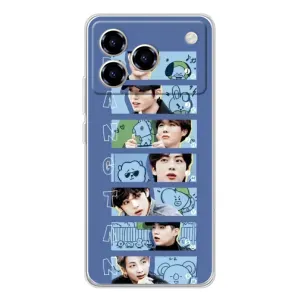 Чохли BTS для ZTE Blade A76 (AlphaPrint)
