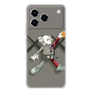 Чехлы для ZTE Blade A76 - Bearbrick Louis Vuitton (PREMIUMPrint) (Беарбрик Джордан)
