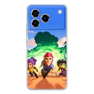 Чехол для ZTE Blade A76 Бравл Старс (VPrint)