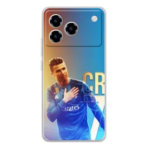 Чехол Криштиану Роналду для ZTE Blade A76 (AlphaPrint) (CR7 Real)