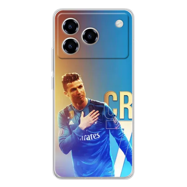 Чехол с принтом «CR7 Real» для ZTE Blade A76