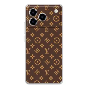 Чохли Луі Вітон для ZTE Blade A76 (AlphaPrint - LOUIS VUITTON) (фон LOUIS VUITTON)