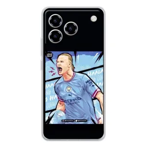 Чехлы с футболистом Ерлинг Холанд для ZTE Blade A76 (AlphaPrint) (гол Эрлинг Холланд)