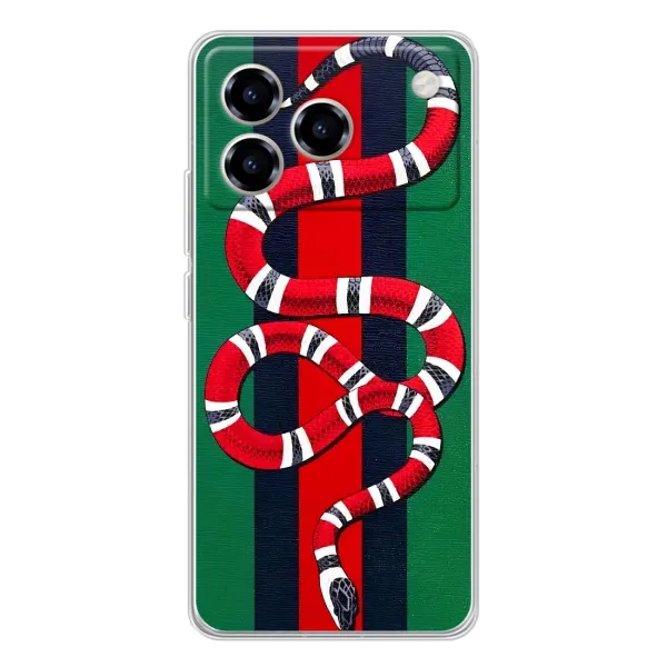 Чехол с принтом «Gucci змия» для ZTE Blade A76