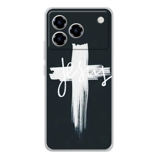 Чохол з принтом «Ісус» для ZTE Blade A76 Чохол з принтом «Ісус» для ZTE Blade A76