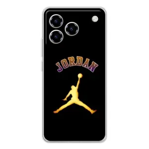 Чехлы для ZTE Blade A76 - с картинкой JORDAN (AlphaPrint) (Jordan Gold)