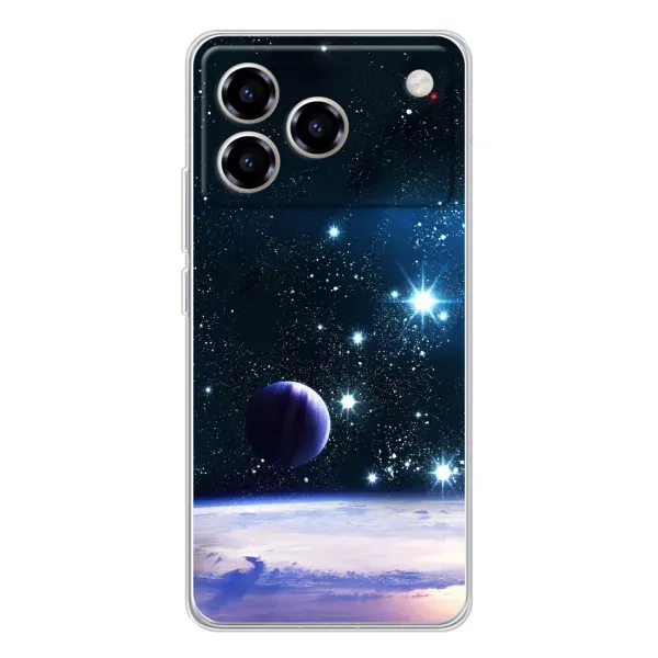 Чохол з принтом «Космічний вид» для ZTE Blade A76