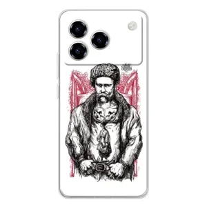 Чохли для ZTE Blade A76 с принтом Тараса Шевченко (AlphaPrint)