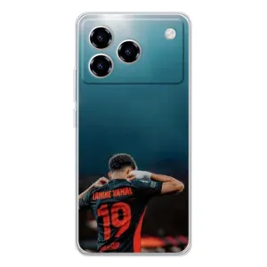 Чехол с футболистом Ламин Ямаль ZTE Blade A76 (Ламин 19)
